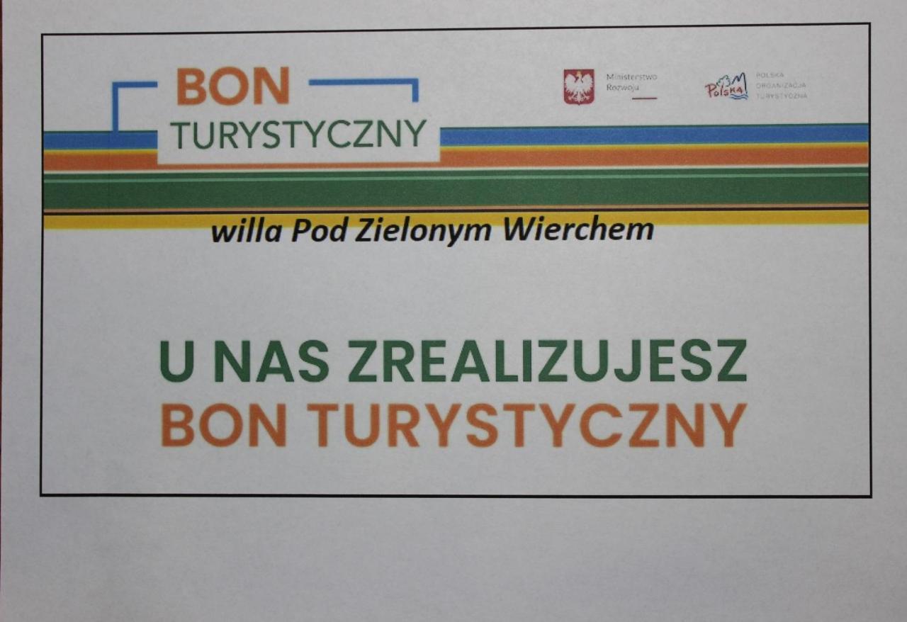 Willa Pod Zielonym Wierchem Zakopane Exterior photo